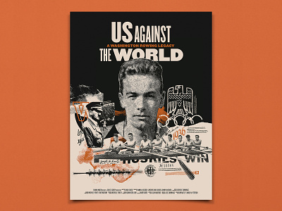 Us Against the World Poster bitmap collage documentary documentary poster film halftone movie movie poster poster poster art poster design print design screenprint