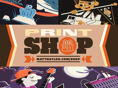 Shop Launch art art prints for sale forsale giclee gicleeprint illustration merch print prints shop store