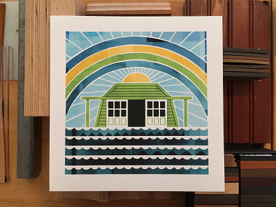 Boathouse Print