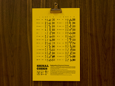 Signal Codes Yellow