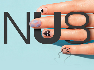 nails. womans day branding design graphic design