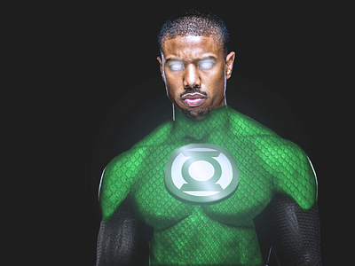 Michael B Jordan x Green Lantern