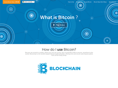 Bitcoin.com bitcoin finance ui ux web design web development