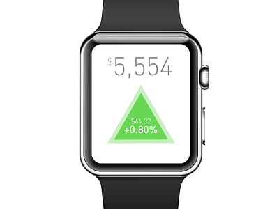 Acorn Rebound - White background acorn apple watch finance investing watch wearable ui