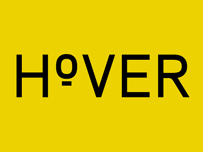 Hover Logo branding drone hover logo quadcopter uav ui
