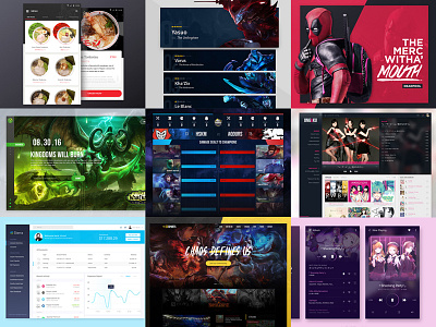 Best Nine of 2016 2016 design dribbble