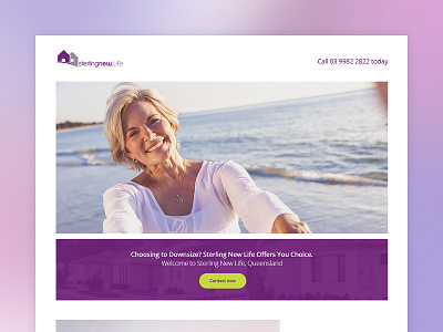 Retirement Landing page