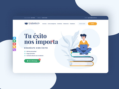 Landing page