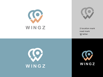 wingz - logo inspiration branding inspiration logo logo identity wingz