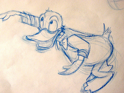 The Duck crayola twistable crayon disney donaldduck illustration