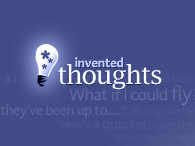 Invented Thoughts ding invention logo