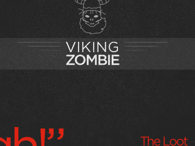 Viking Zombie tease viking zombie