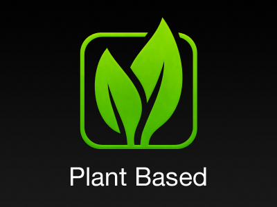 Plant Based Apps apps based leaf logo plant