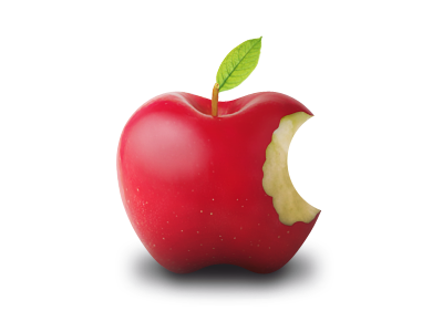 Real Apple Logo 3d apple logo realistic