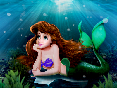 Little Mermaid disney little mermaid photo manipulation untoon