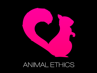 Animal Ethics animal ethics heart logo squirrel
