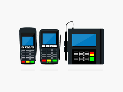 Swipe Now credit card flat illustration payments