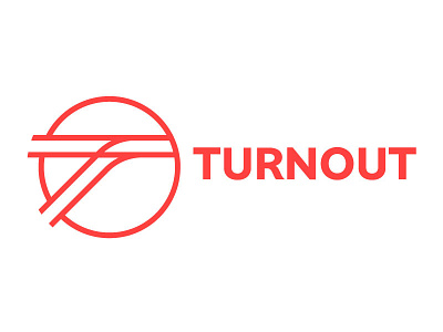 Turnout Logo download identity illustration logo trains