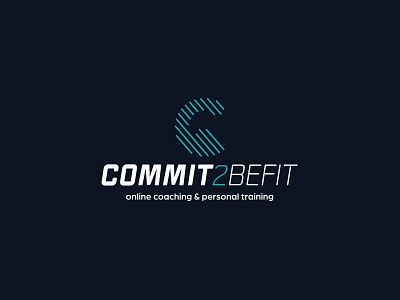 Logo 22 - Commit2BeFit branding graphic design logo