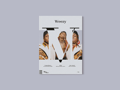 Magazine 06 - WEEZY art cover design graphicdesign magazine