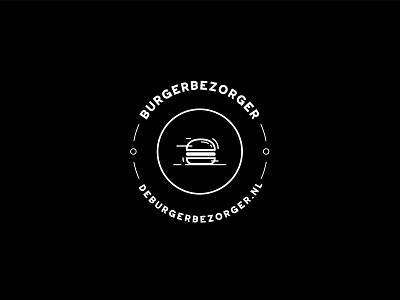 Logo 05 - Burgerbezorger branding design graphicdesign illustration logo vector