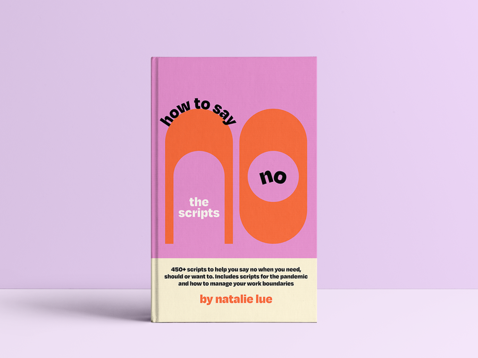 Book cover design: Natalie Lue How to Say No by LULACREATES on Dribbble