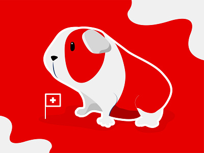 Guinea Pig Illustration art direction digital art guinea pig illustration manypixels unlimited design vector