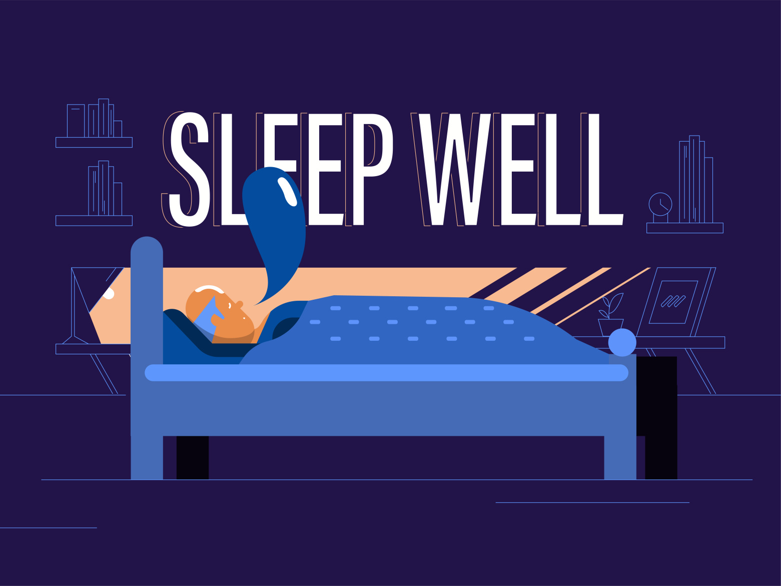 Best flat. Sleep well картинки. Sleep illustration. Sleep well флэт иллюстрация. Сон Illustrator.