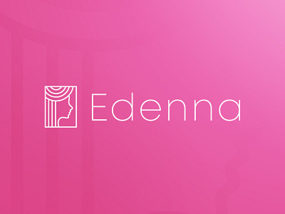 Edenna Logo art direction brand design brand identity branding digital art logo logo design manypixels unlimited design visual identity