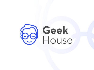 Geek House Logo art direction brand design brand identity branding digital art logo logo design manypixels unlimited design visual identity