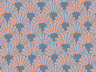 Art Deco palm pattern art deco decor geometric interior mood motif palm pastel pattern retro vintage wallpaper