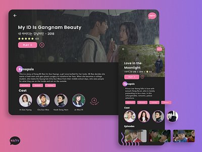 KD/TV - K-Drama Streaming Service