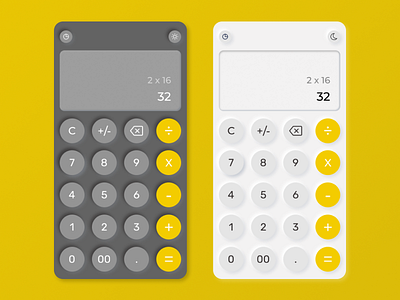 Calculator App - Mobile Design