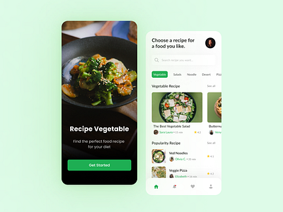 Recipe Apps ( Vegetable Apps )