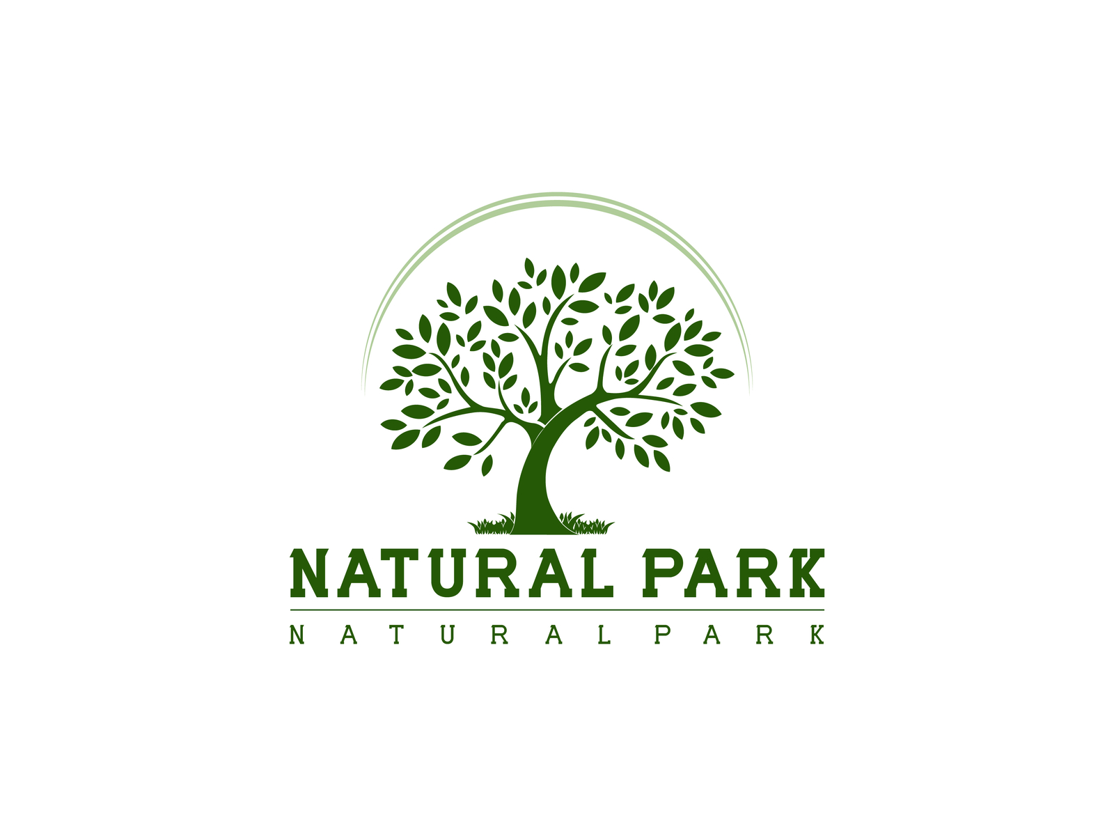 logo for nature park by Ahmad Design on Dribbble