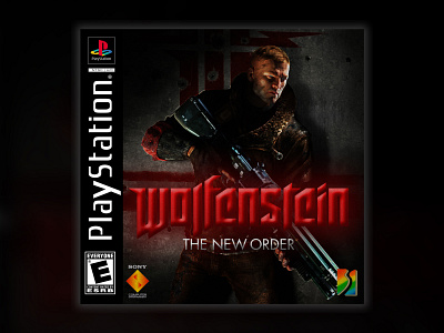 Wolfenstein The New Order - Now on PlayStation 1 artwork coverart playstation wolfenstein