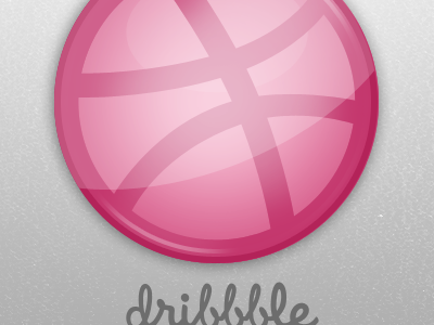 Dribbble Pin awesome dribbble glossy icons pin pink shine white