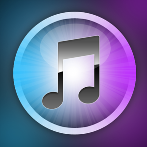 iTunes 10 Icon blue icon itunes 10 purple white