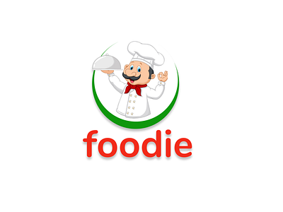 Foodie app - logo branding design logo