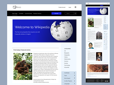 Wikipedia Redesign