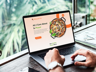 Pizzetta design food ui ux