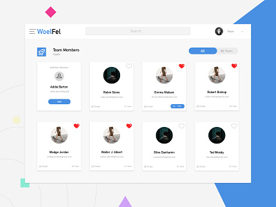 WoelFel design ui ux web