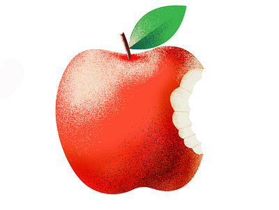 apple drawing apple bite apple drawing illustration