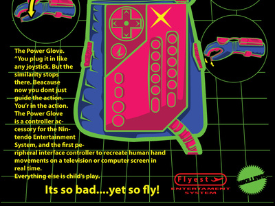 Power Glove Retro ad