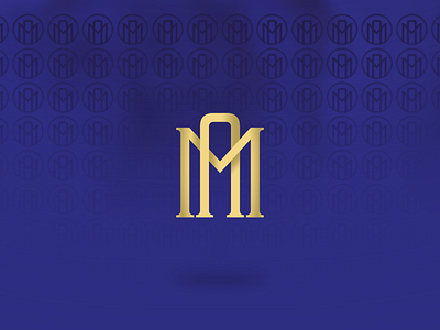 Monogam Logo for Aleksandra Maksimović branding design logo monogram typography vector