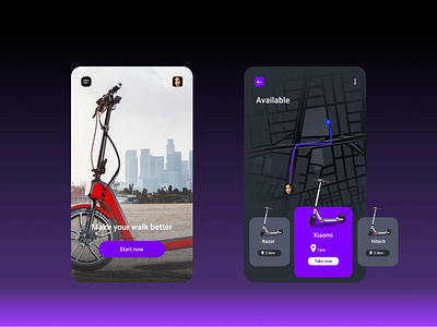 Make your walk better app design