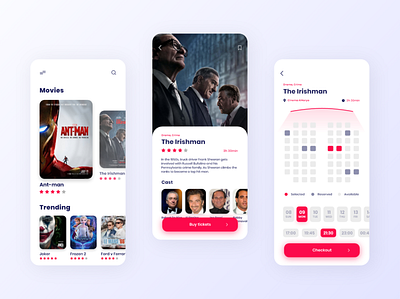 Movies design ui