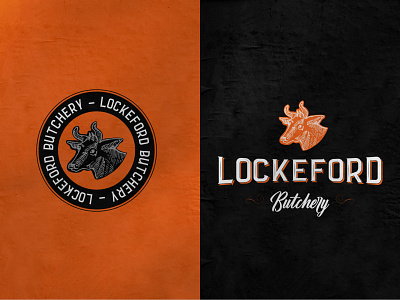 Lockeford Butchery branding graphic design logo