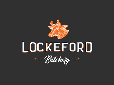 Lockeford Butchery branding graphic design logo