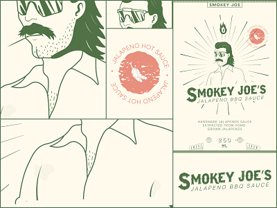 Smokey Joe branding design graphic design illustration logo